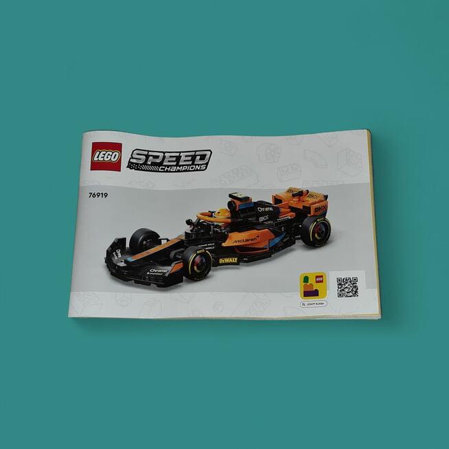 Lego Pudełko i Instrukcja 76919 McLaren Formula 1 Car