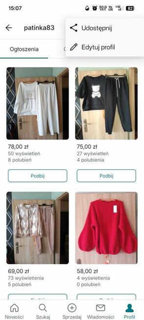 Odzież damska nowa nie secondhand