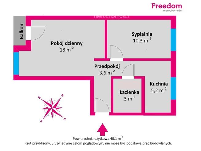 2 pokoje | 1 piętro | 500 m do plaży