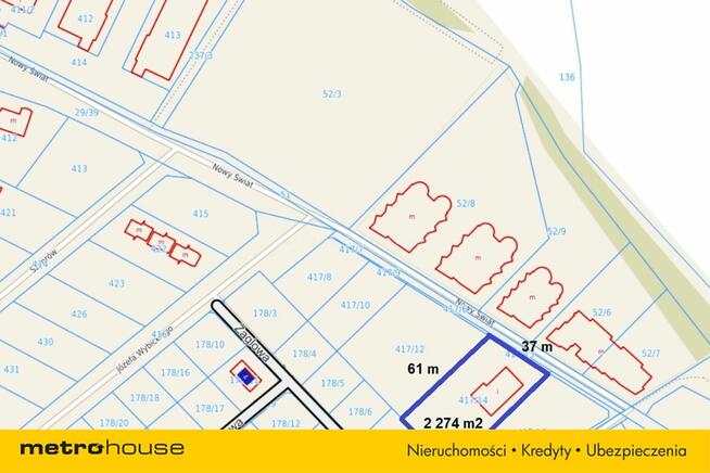 DZIAŁKA INWESTYCYNA POD BUDOWNICTWO WIELORODZINNE