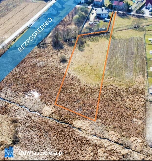 Piękna działka 3650m2 Brynica 9km od Kielc , WZ budowlana ,