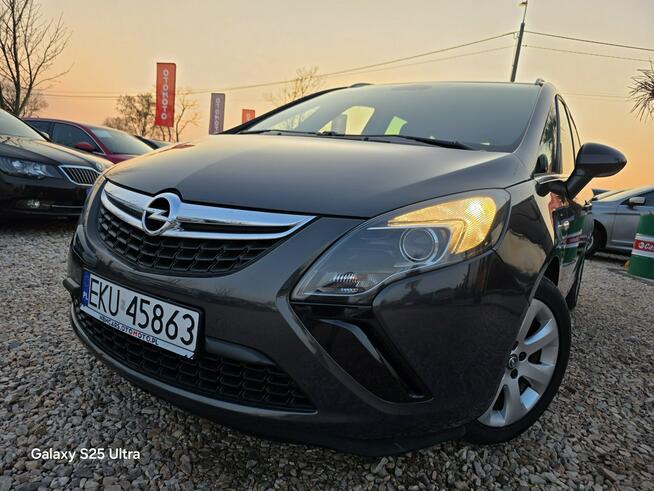 Opel Zafira 1.4T#140KM#Navi#Climatr#Alus#Sensory#Świeży Import#Gwarancja#7 Foteli!