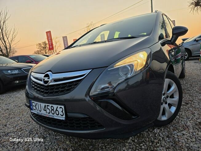 Opel Zafira 1.4T#140KM#Navi#Climatr#Alus#Sensory#Świeży Import#Gwarancja#7 Foteli!