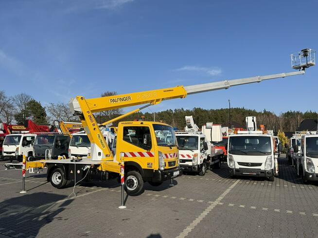 Nissan Cabstar Zwyżka Podnośnik Koszowy PALFINGER P260 B UDT + Pilot Wysokość Podnoszenia 26m (Multi