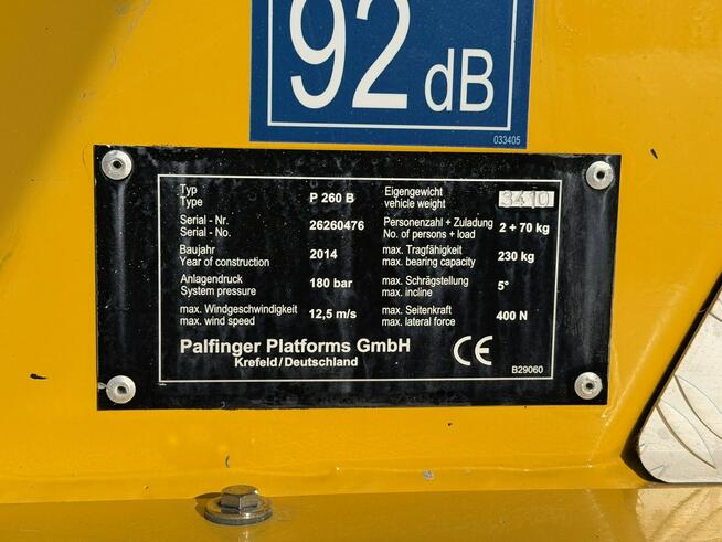 Nissan Cabstar Zwyżka Podnośnik Koszowy PALFINGER P260 B UDT + Pilot Wysokość Podnoszenia 26m (Multi