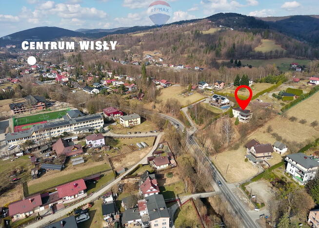 WYJATKOWA, ZABYTKOWA WILLA W WIŚLE