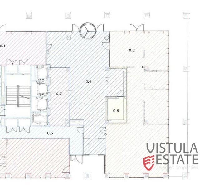 Lokal parterowy w biurowcu w rejonie Bonarki