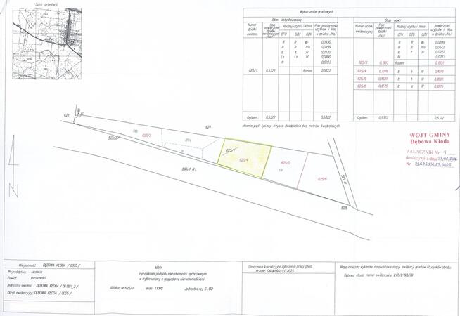 Dębowa Kłoda działka budowlana, Gm. Dębowa Kłoda