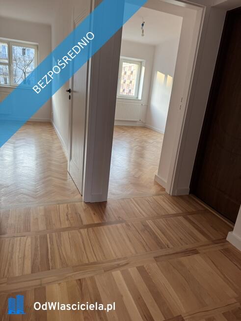 Mieszkanie BEZPOŚREDNIO, po generalnym remoncie, 3 pokoje, 49,11 m2 Pl. Bankowy, Warszawa