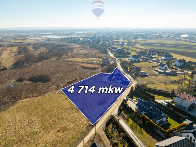 Działka w Krakowie | 4700m2 | ul. Bugaj