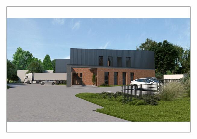 Działka usługowa Dąbrowica gm. Jastków,