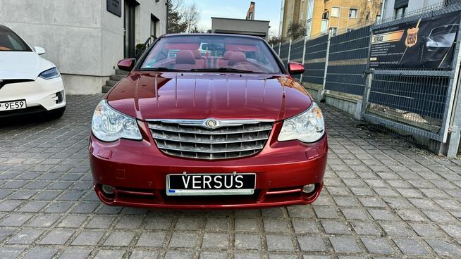 Chrysler Sebring Cabrio Hard Top 2.7 V6 Automat 186KM czerwone skóry Nagłoś. Boston AC