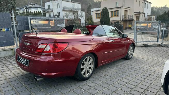 Chrysler Sebring Cabrio Hard Top 2.7 V6 Automat 186KM czerwone skóry Nagłoś. Boston AC