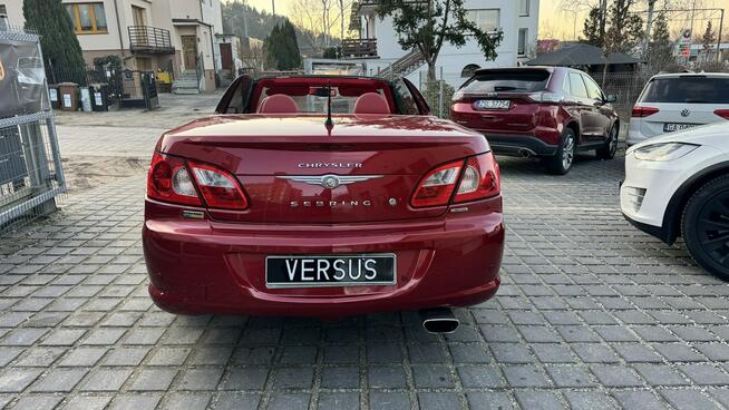 Chrysler Sebring Cabrio Hard Top 2.7 V6 Automat 186KM czerwone skóry Nagłoś. Boston AC