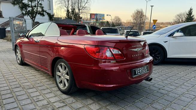 Chrysler Sebring Cabrio Hard Top 2.7 V6 Automat 186KM czerwone skóry Nagłoś. Boston AC