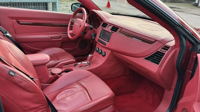 Chrysler Sebring Cabrio Hard Top 2.7 V6 Automat 186KM czerwone skóry Nagłoś. Boston AC