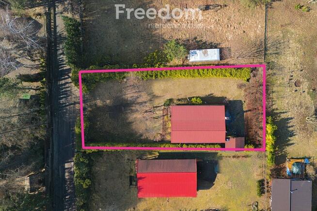 Prywatna linia brzegowa, pomost i domek