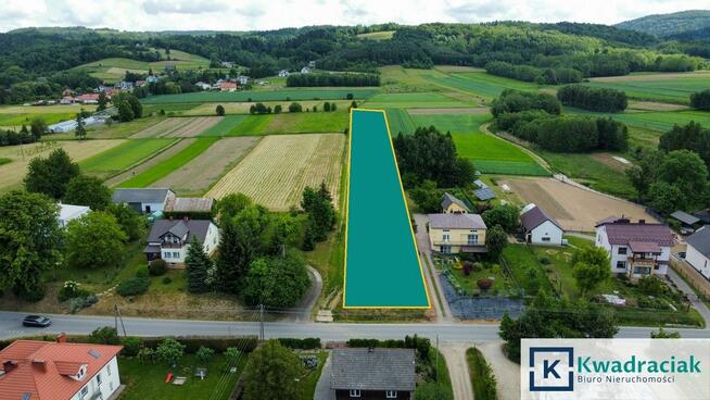 Działka inwestycyjna Bratkówka gm. Wojaszówka,