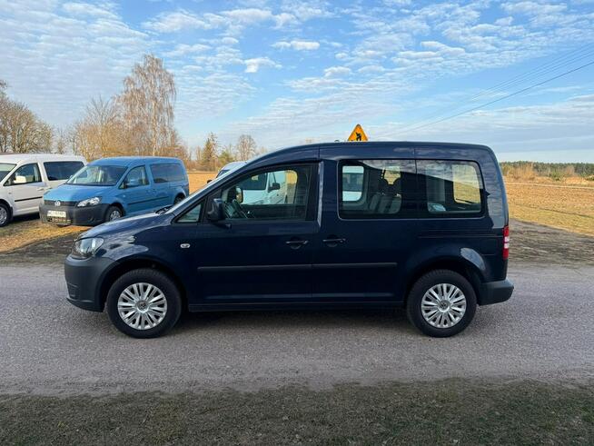 Volkswagen Caddy 2.0 MPI 109 KM 5 osobowy 2014 r Nowa instalacja LPG