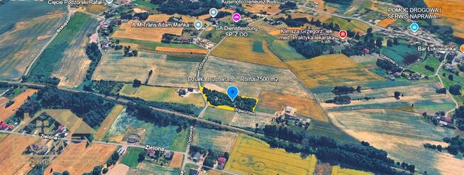 Działka rolno-budowlana Czernica gm. Gaszowice