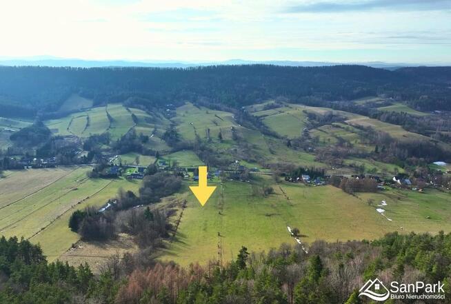 Działka rolna Zadwórze gm. Ustrzyki Dolne