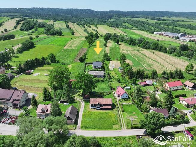 Działka budowlana Zagórz Zahutyń