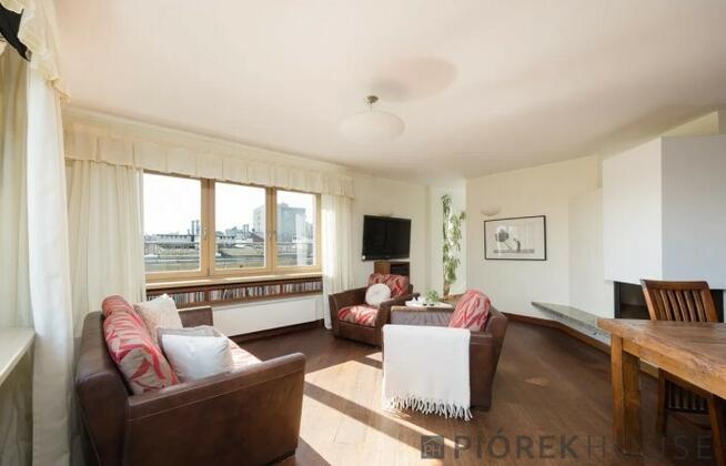 Dwupoziomowe mieszkanie na Mokotowie