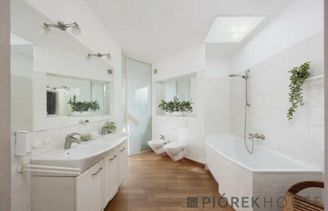 Dwupoziomowe mieszkanie na Mokotowie