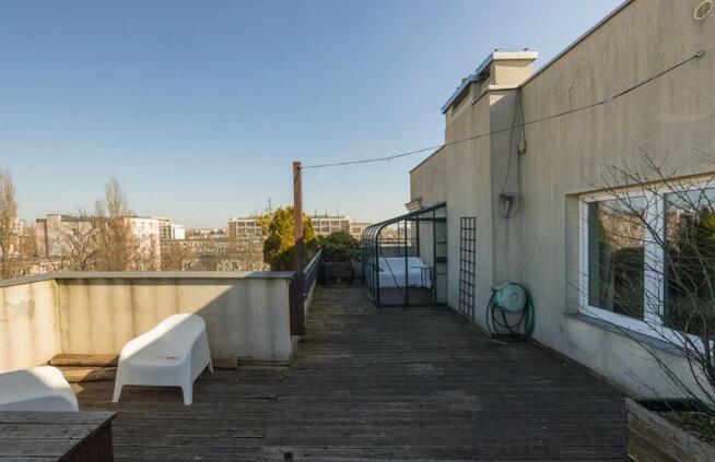 Dwupoziomowe mieszkanie na Mokotowie