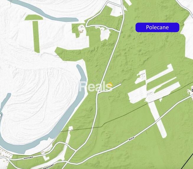 Działka 1402 m2 Narew, las, MPZP gm. Różan.