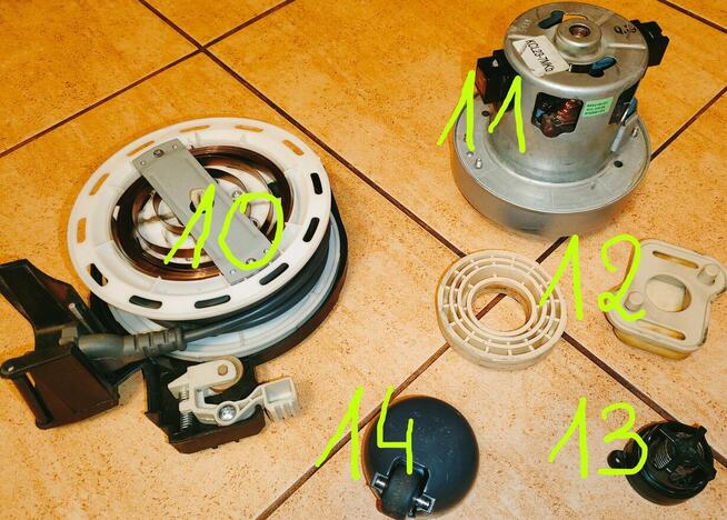 Zelmer PLUSER ZVC265 SK 700W / CZĘŚCI !!!