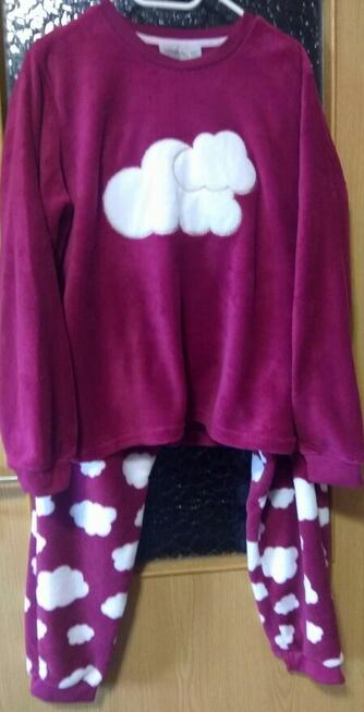 Zestaw piżama + szlafrok +skarpetki gratis Plus 2 XL