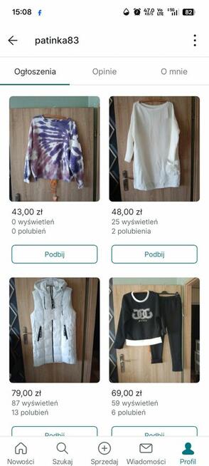 Odzież damska nowa nie secondhand