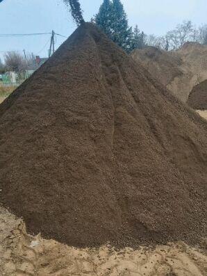 Czysta Ziemia Ogrodnicza Ogrodowa Przesiana trawnik koparka