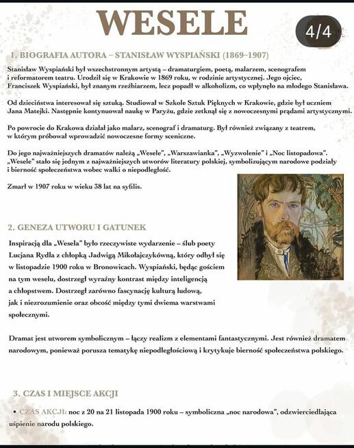 Notatki do matury z języka polskiego!