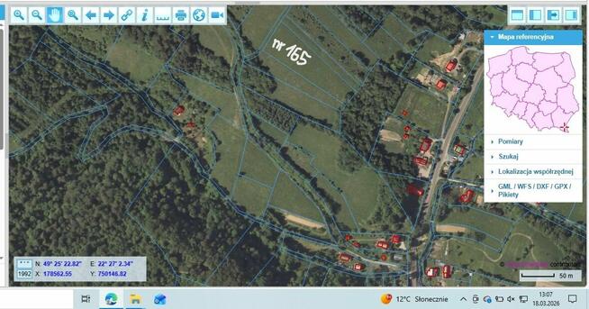 Działka BUDOWLANA, Bieszczady, Bóbrka, k. SOLINA