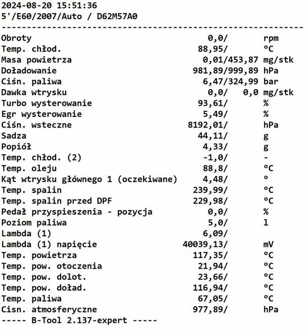 BMW E60 535D biturbo 286 KM automat sport