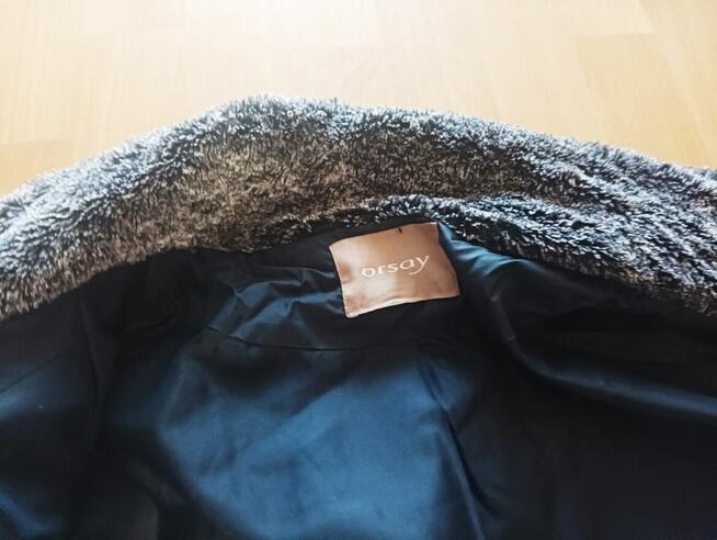 Sprzedam kurtkę damską długa grafitowa