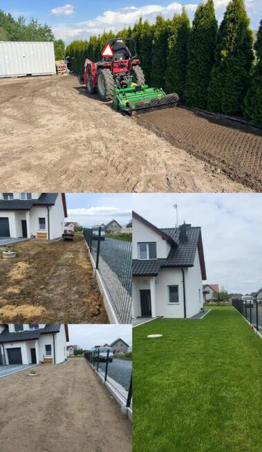 CZARNOZIEM CZYSTA ZIEMIA OGRODOWA siana Koparka humus Glebog