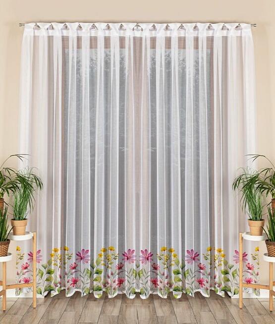 Firanki na okno balkonowe, balkon, taras, szycie firan, firany