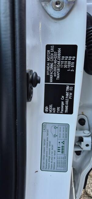 Hyundai ix20 BEZWYPADKOWY.GAZ.1 WŁAŚCICIEL. Hak holowniczy