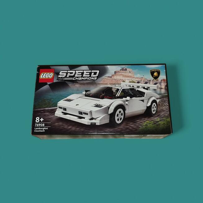 Lego Pudełko i Instrukcja 76908 Lamborghini Countach