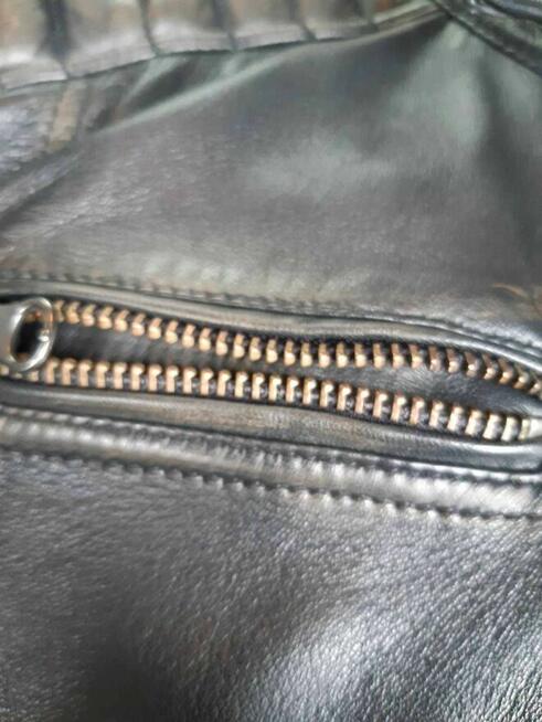 Kurtka skórzana Mustang męska — rozmiar M, stan bardzo dobry