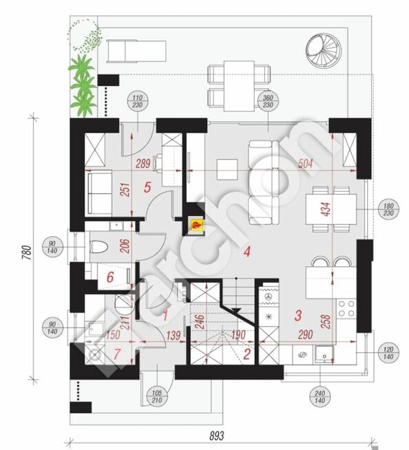 Dom wolnostojący blisko Grodziska Mazowieckiego i trasy S8