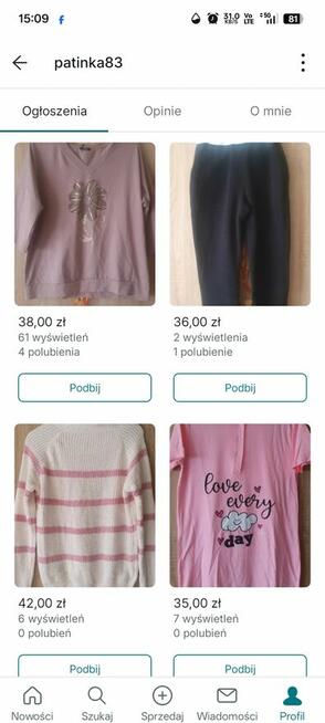 Odzież damska nowa nie secondhand