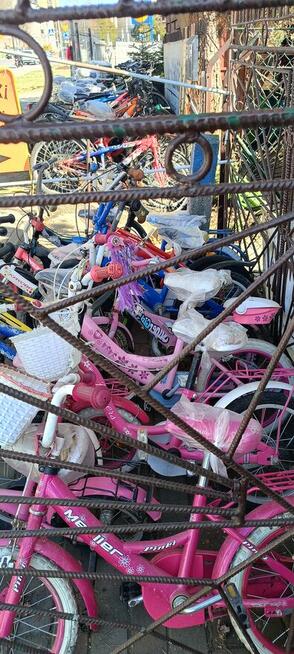 Rowery używane młodzieżiwe dziecinne