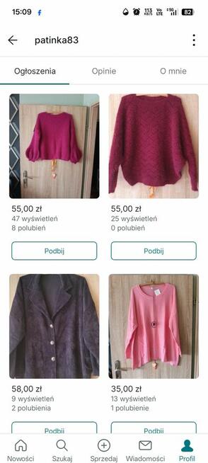 Odzież damska nowa nie secondhand