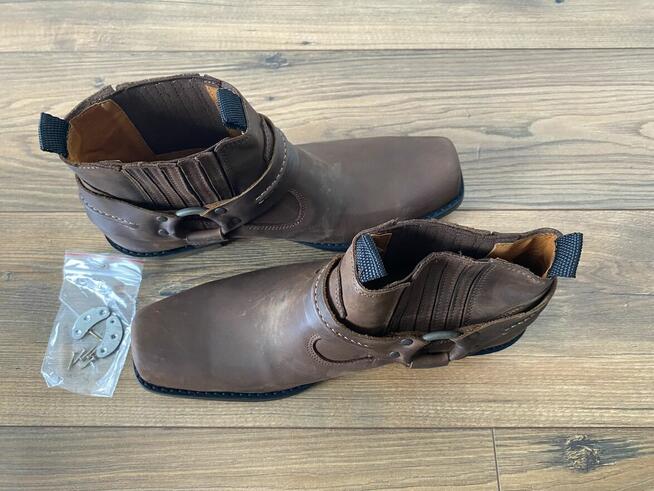 Buty kowbojki model K-608 Skóra