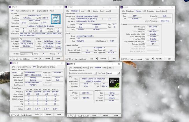 Komputer Gamingowy RGB i5 9400f, gtx 1660 6gb super 16gb ddr
