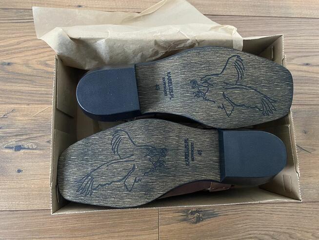 Buty kowbojki model K-608 Skóra